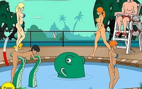 Swimming Pool Monster by Meet'_N'_Fuck