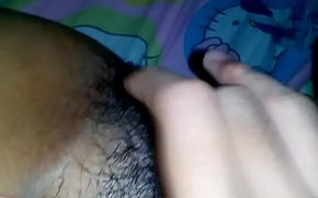 rubbing my desi clitoris together with cumming