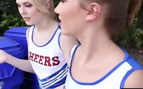 Petite cheerleader teens fucked by a coachs big dick