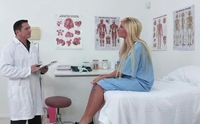 Hard Intercorse Between Dilute And Floozy Horny Patient (tasha reign) vid-29